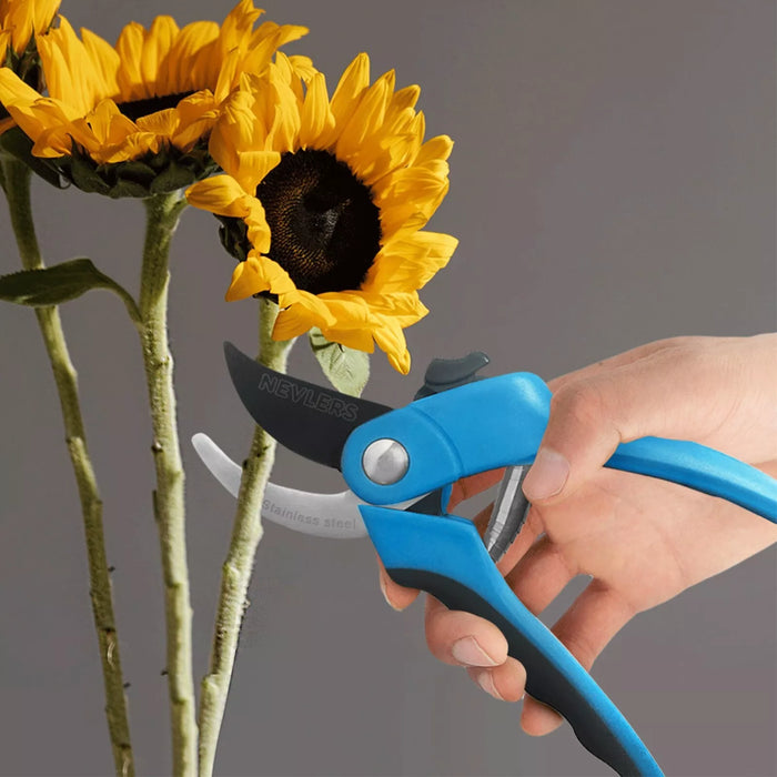 Durable Anvil Pruning Shears 8mm with Stainless Steel Precision Blade - Monsta Online