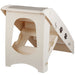 Non - Slip 4 - Steps Foldable Dog Stairs with Sturdy Support Frame for High Beds - Monsta Online