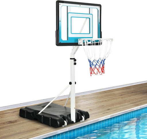 Height Adjustable Basketball Hoop for Fun Swimming Pool and Backyard Games - Monsta Online