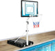 Height Adjustable Basketball Hoop for Fun Swimming Pool and Backyard Games - Monsta Online