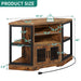 Corner TV Stand with Media Console and Storage Cabinet – Up to 55" TVs - Monsta Online