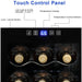 Premium 28 Bottle Wine Cooler Fridge with Silent Compressor Technology - Monsta Online