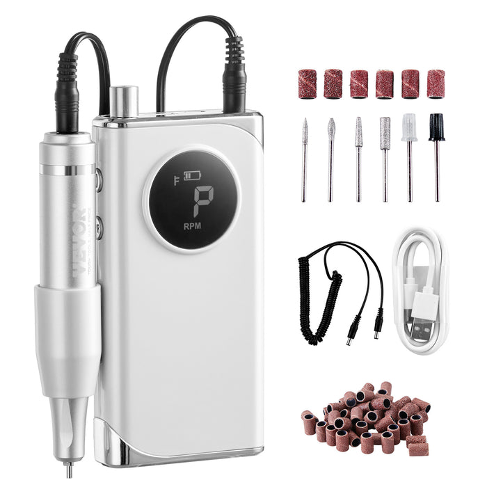 High - Speed 40000RPM Nail Drill Machine with LCD Display for Salon Results - Monsta Online