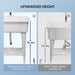 Multi Purpose Utility Laundry Sink with Stainless Steel Faucet and Removable Drainboard - Monsta Online