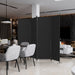 Foldable 4 Panel Privacy Screen Room Divider 88" with Freestanding Stability for Any Space - Monsta Online