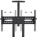 Height Adjustable Rolling TV Stand with Storage Shelves for 32–75 Inch Screens - Monsta Online
