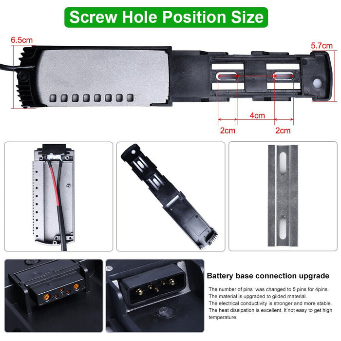 Durable 48V Lithium Electric Bike Battery for 200W - 1500W Motor - Monsta Online
