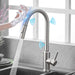 Modern Touch - Activated Kitchen Sink Faucet with Easy Pull Down Spray - Monsta Online