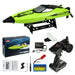 Brushless 25MPH High - Speed RC Racing Boat With LED Light - Monsta Online