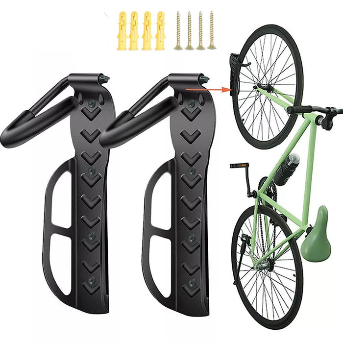 Space - Saving Vertical Bicycle Rack Wall Mount for Indoor and Garage Storage - Monsta Online