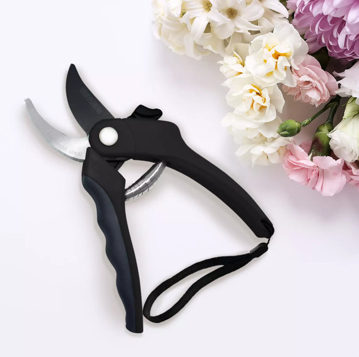 Durable Anvil Pruning Shears 8mm with Stainless Steel Precision Blade - Monsta Online