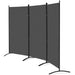 3 - Panel Folding Privacy Screen Room Divider 102" for Flexible Room Separation - Monsta Online