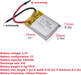 Firefly S107 Extra 2 X 3.7V 220Mah Lithium Batteries - Monsta Online
