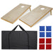 Solid - Wood 4x2FT Regulation Size Cornhole Set with 8 Toss Bean Bags - Monsta Online