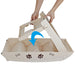 Non - Slip 4 - Steps Foldable Dog Stairs with Sturdy Support Frame for High Beds - Monsta Online