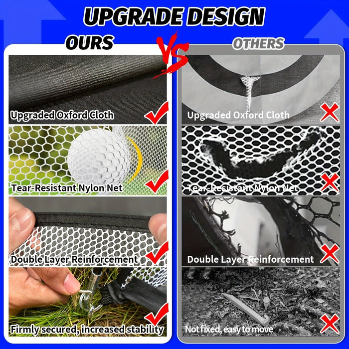 Premium Golf Practice Net – Indoor & Outdoor Training for Precision Shots - Monsta Online