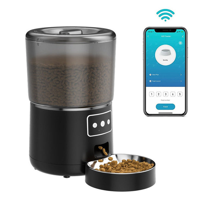 Smart Automatic Cat and Dog Feeder 4L with App Control - Monsta Online