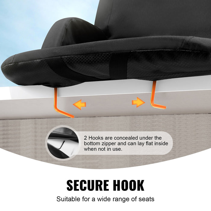 Deluxe Folding Stadium Bleacher Seat Pad Chair with Reclining Back Support - Monsta Online