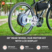 1000W High - Performance eBike Conversion Kit 48V Rear Wheel with Digital Display - Monsta Online