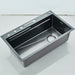 Modern 29.5" Stainless Steel Drop - In Waterfall Kitchen Sink with Pull Down Faucet - Monsta Online