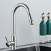 Modern Touch - Activated Kitchen Sink Faucet with Easy Pull Down Spray - Monsta Online