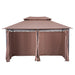 Durable 10x13 Ft Patio Gazebo with Vented Roof for BBQ and Parties - Monsta Online