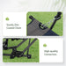 Heavy - Duty Folding Hammock with Sturdy Free - Standing Frame - Monsta Online