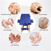 Pro - Grade Folding Massage Table with Adjustable Headrest and Arm Supports - Monsta Online