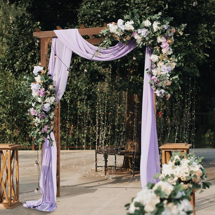 7FT Wooden Garden Arch Arbor Trellis Pergola – Outdoor Wooden Patio - Monsta Online