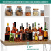 5 - Tier Kitchen Baker’s Rack with Power Outlet – Microwave and Coffee Bar Stand - Monsta Online