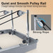 Professional Pilates Reformer Machine with Spring Resistance and Easy Storage - Monsta Online