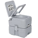 Large 6.6gal Portable Potty Toilet for Camping and Home Emergency - Monsta Online