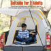 Waterproof Pickup Truck Bed Tent with Awning for 2 - 3 Person Outdoor Adventures - Monsta Online