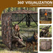 360 View Camouflage See Through Hunting Blind with Full Side Entry for 2 to 3 Persons - Monsta Online