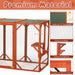 Large Wooden Catio Outdoor Cat Enclosure for Multiple Cats and Playtime Freedom - Monsta Online