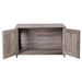 Modern Cat Litter Box Enclosure Furniture with Elegant Barn - Style Door - Monsta Online