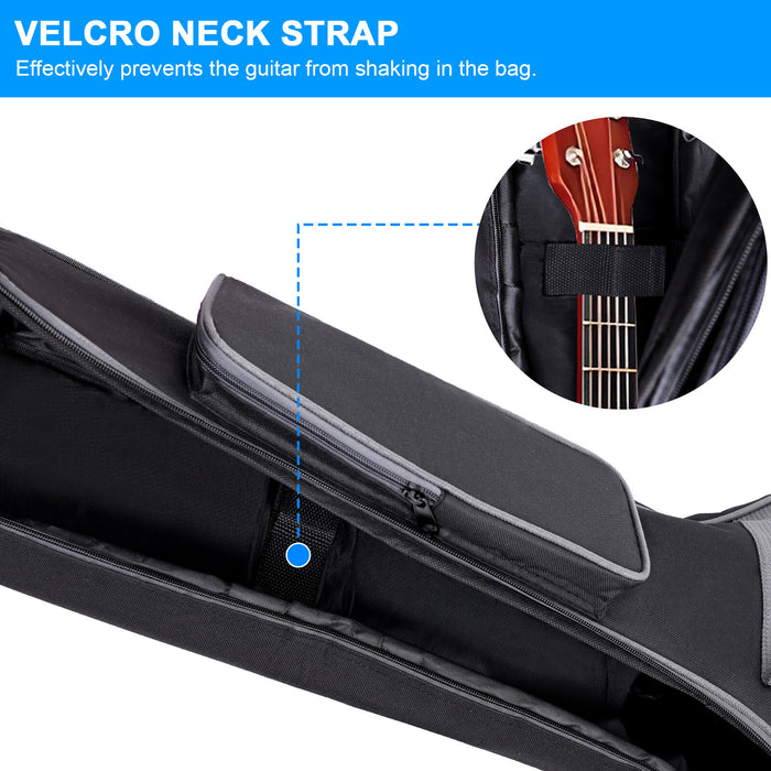 Deluxe 39 Inch Electric Guitar Bag with 12mm Thick Padding - Monsta Online
