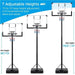 Pro - Style 10FT Portable Basketball Hoop With Telescoping Adjustment - Monsta Online