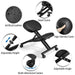 Ergonomic Kneeling Chair with Adjustable Angle for Back Posture - Monsta Online