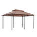 Durable 10x13 Ft Patio Gazebo with Vented Roof for BBQ and Parties - Monsta Online