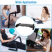 Premium 360° Height Adjustable Lap Desk - Foldable Laptop Stand For Couch - Monsta Online
