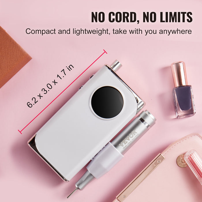 High - Speed 40000RPM Nail Drill Machine with LCD Display for Salon Results - Monsta Online