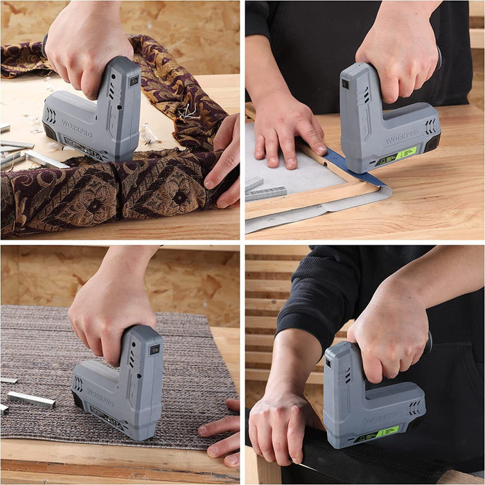 Cordless 2 - in - 1 Electric Staple and Nail Gun for DIY and Home Projects - Monsta Online