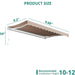 Premium Retractable Patio Awning Sunshade Cover For UV Protection - Monsta Online