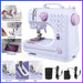 Compact Electric Sewing Machine with 12 Built - In Stitches for DIY Crafts and Repairs - Monsta Online