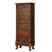 Luxury Wooden Jewelry Armoire with Mirror and Drawers - Monsta Online