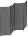 Foldable 4 Panel Privacy Screen Room Divider 88" with Freestanding Stability for Any Space - Monsta Online