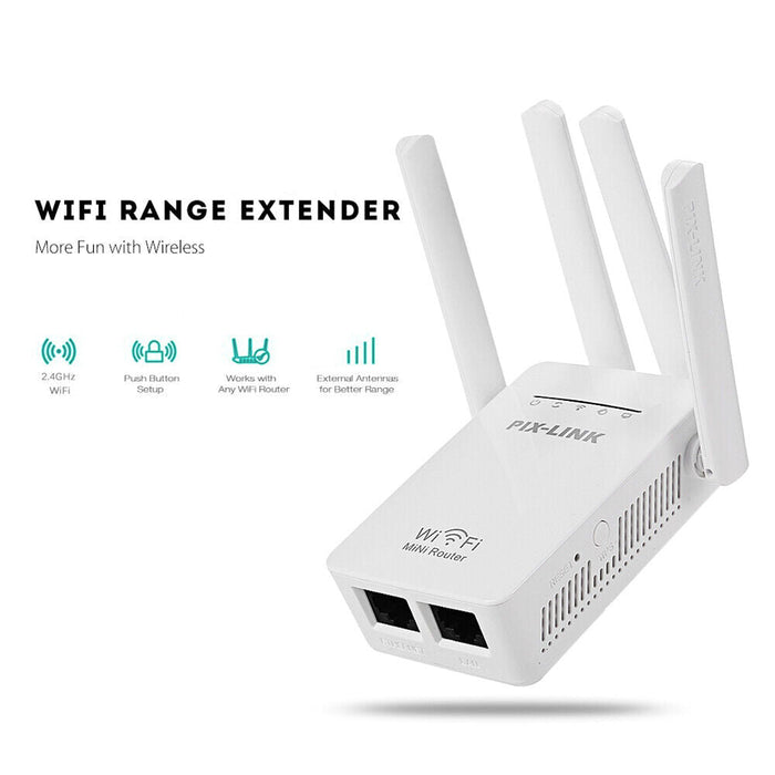 1200Mbps Dual Band WiFi Extender for Faster and Wider Coverage - Monsta Online