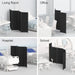 Foldable 4 Panel Privacy Screen Room Divider 88" with Freestanding Stability for Any Space - Monsta Online