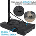 Pro - Style 10FT Portable Basketball Hoop With Telescoping Adjustment - Monsta Online